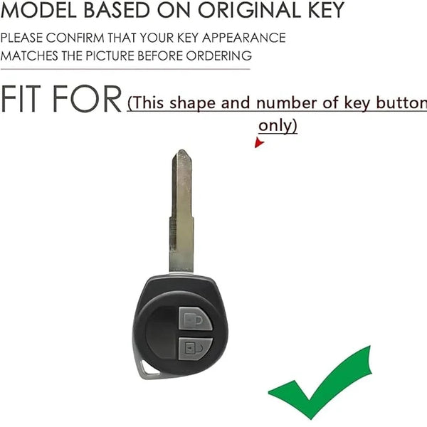 Autotmotive Car Metal Key Cover For Suzuki Grand Vitara, Brezza, Baleno, Swift, Fronx, XL6, Jimny, Ciaz, Dzire, Ertiga