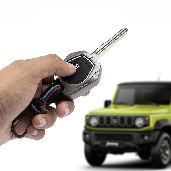 Autotmotive Car Metal Key Cover For Suzuki Grand Vitara, Brezza, Baleno, Swift, Fronx, XL6, Jimny, Ciaz, Dzire, Ertiga