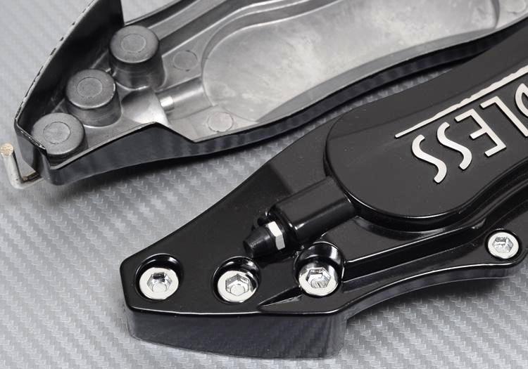 Universal Car Aluminum Alloy ENDLESS Front & Rear Disc Brake Caliper Cover Big Size (Black Colour)