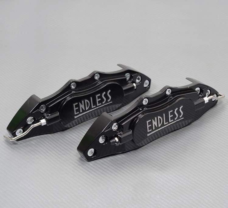 Universal Car Aluminum Alloy ENDLESS Front & Rear Disc Brake Caliper Cover Big Size (Black Colour)