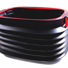 37 Liter Retractable Bucket Collapsible Pail Storage Container Car /Outdoor Camp Use (With Lid)