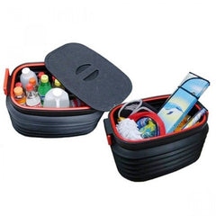 37 Liter Retractable Bucket Collapsible Pail Storage Container Car /Outdoor Camp Use (With Lid)
