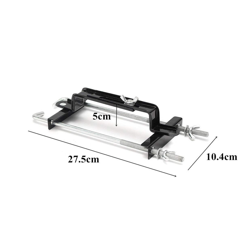 Battery Retaining Holding Clamp Bracket Bolt Tie Hold Down Kit For Car