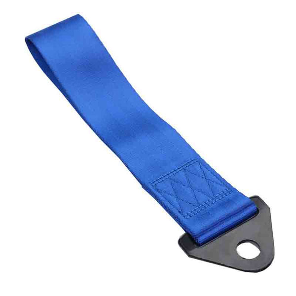 Blue Tow Strap Racing Ribbon Stainless Steel Hardware