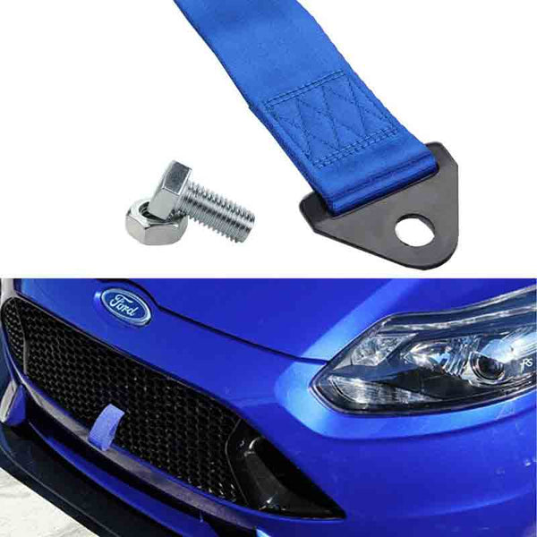 Sparc Grey Tow Strap Racing Ribbon Stainless Steel Hardware