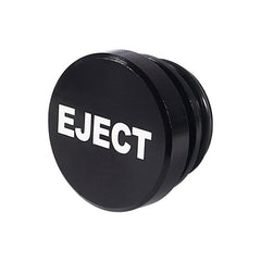 Black Eject Aluminum Car Cigarette Lighter Plug Replacement Push Button Fits Most Automotive Vehicles