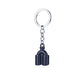 JDM Mini Exhaust Pipe Tail Shaped Model Car Metal Keychain Keyring Keyfob Key Chain Ring Accessories Pendent