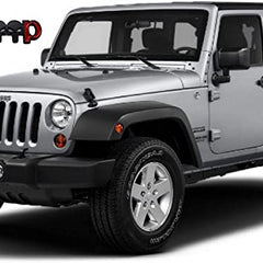 Black Red JEEP 3D Logo Emblem Metal Keychain For Bikes And Cars