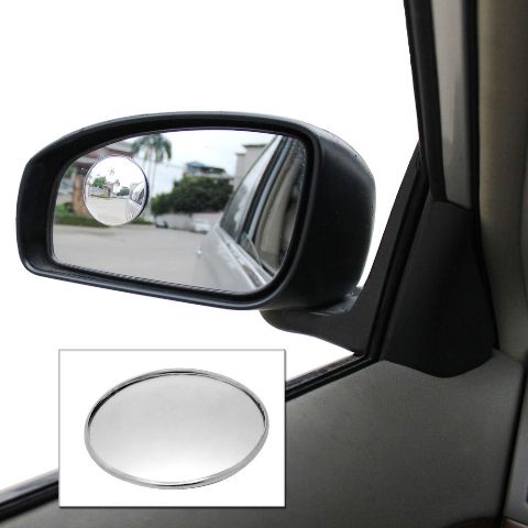 Slim Circle Blind Spot Mirror convex Lens 2