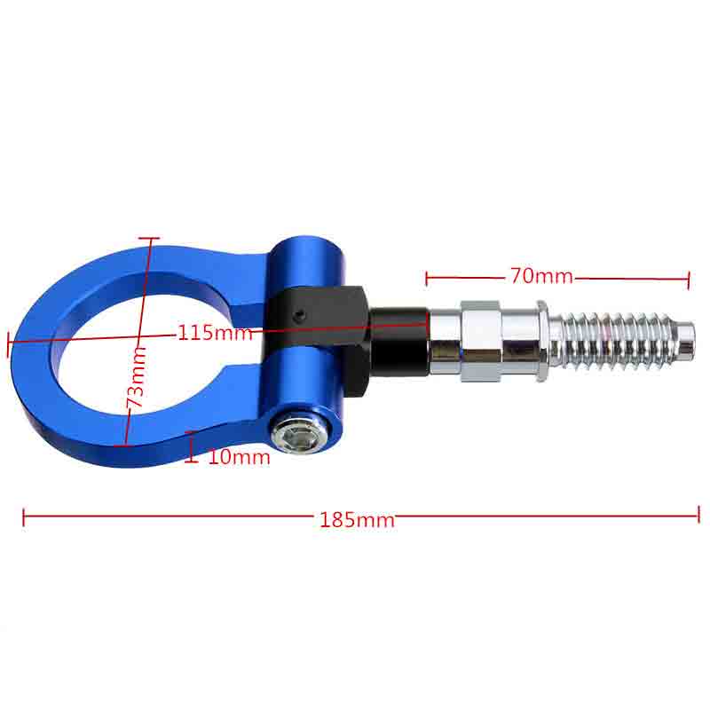 Aluminum Racing Car Tow Towing Hook Bumper For TOYOTA / Suzuki / Honda