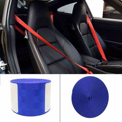 Car 3.6M Seat Belt Webbing Polyester Seat Lap Retractable Nylon Safety Strap
