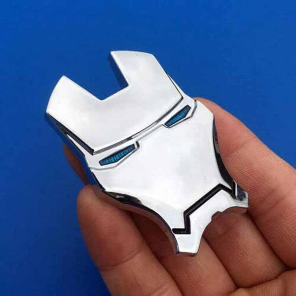 3D Metal Iron Man Car Emblem Stickers Logo Avengers Car Styling Decals Exterior Accessories