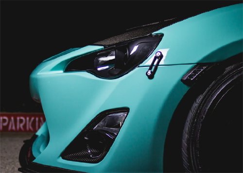 Blue Finish JDM Quick Release Fasteners For Car Bumpers Trunk Fender Hatch Lids Kit.