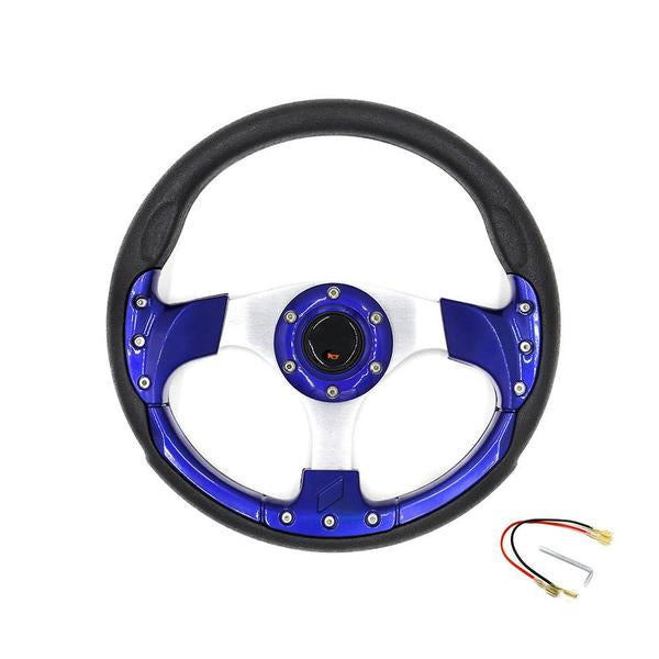 Blue Round Car 