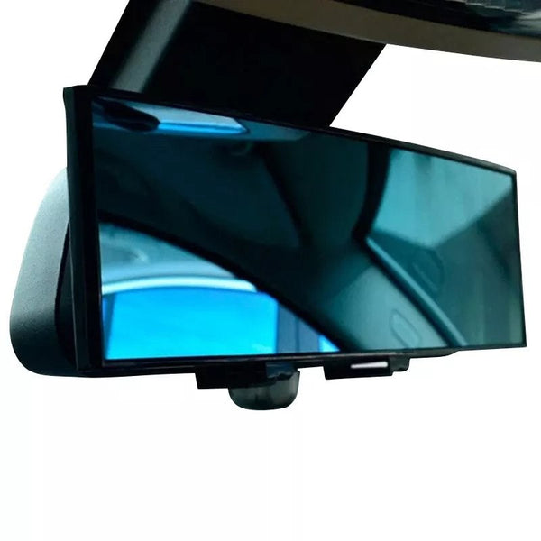Blue Tinted 270mm NAPOLEX Broadway Convex Wide Car Rear View Mirror