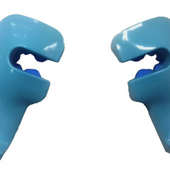 2pcs Blue Universal Car Headrest Luggage Bag Holder, Hanger And Hook