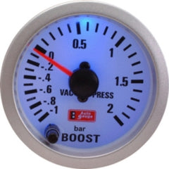 Auto Gauge Mechanical Vacume Pressure BOOST Gauge (W/SENDER) 2 inches 7-color backlight