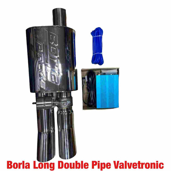 Borla Double Tip Valvetronic Exhaust Remote With Vacuum Valve For All CAR