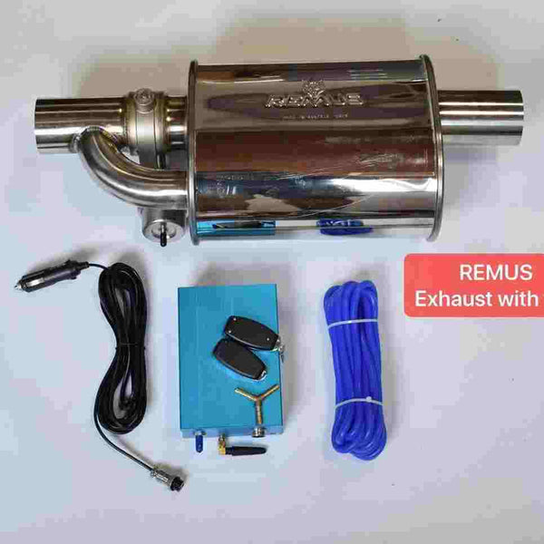 Borla Single Tip Valvetronic Exhaust Remote With Vacuum Valve For All Car.