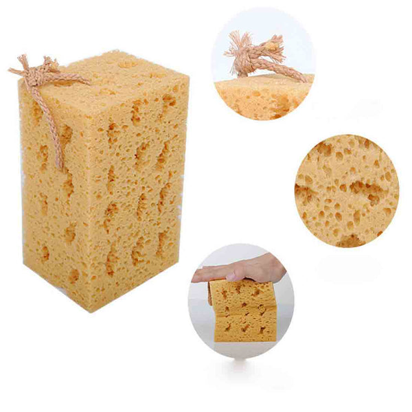 Brown Honeycomb Type Big Macroporous Car Coral Cleaning Washing Sponge Wash