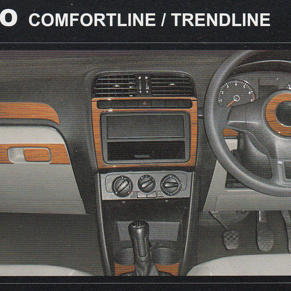 Volkswagen Polo Trendline Wooden Dash Kit Trim Dashboard