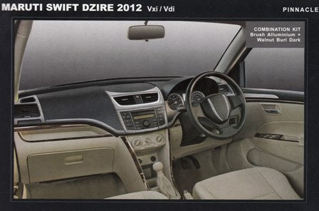 New Swift Dzire 2012 VXI / VDI / ZXI / ZDI Wooden Dash Kit Trim Dashboard