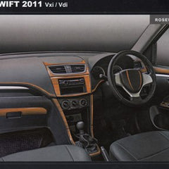 Swift Dzire VXI / ZXI / VDI / ZDI Wooden Dash Kit Trim Dashboard