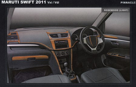 Swift Dzire VXI / ZXI / VDI / ZDI Wooden Dash Kit Trim Dashboard