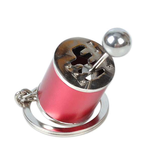 Car 6 Speed Gearbox Gear Shift Key Chain Ring Fob Keyring Racing Tuning Model