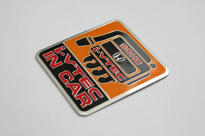 Car Autotmotive Exterior Accessories Honda i-VTEC Trunk Side Rear Metal Emblem Badge Decal Sticker