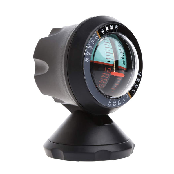 Car Dashboard Inclinometer Universal Slope Measure Tool Vehicle Compass