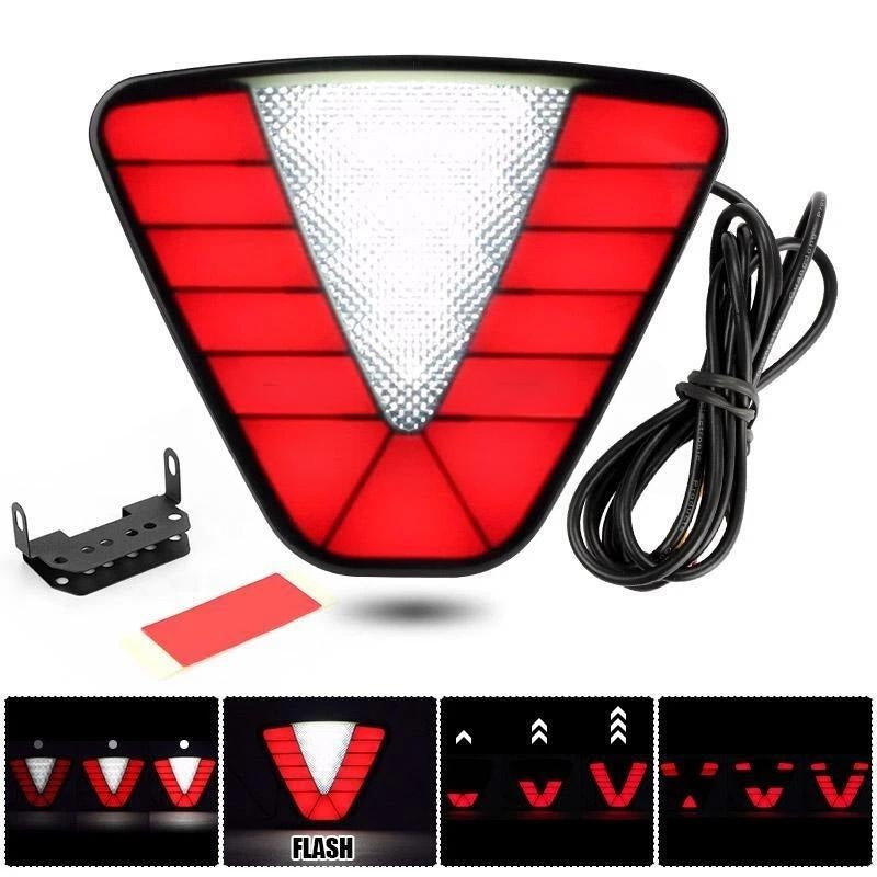3rd Brake Light LED Strobe Rear Third Tail Stop Reverse Pilot Fog Lamp Universal
