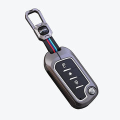 Car Metal Key Cover for Mahindra Thar Roxx, Scorpio N, XUV3X0, XUV700, XUV400, Bolero Neo, Bolero 2020, Scorpio Classic, Thar 2020 Zinc Alloy