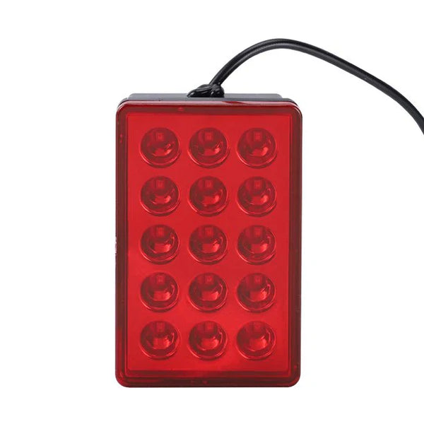 Car Rear Diffuser Spoiler Lip LED Red Light With White Box For All Car