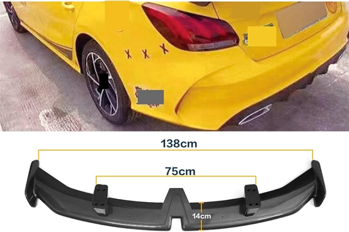 Flying Surfaces Spoiler Rack Buy Car Spoiler Wing Rear Wing Sedan Type ABS Material Tail – Autotrends