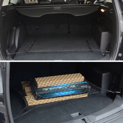 Car SUV Rear Cargo Trunk Storage Organizer Net plus mounting KIT