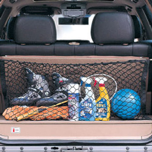 Car SUV Rear Cargo Trunk Storage Organizer Net plus mounting KIT