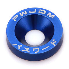 Car Universal Screw Washer Car Fender M6 Bolt Screw+Bumper Washer JDM 10pcs-Purple