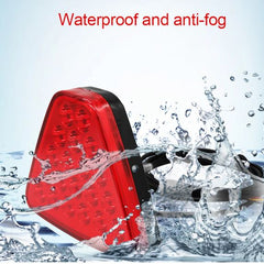 Car Warning Light LED Flash Strobe Lamps Motorcycle Tail Light Auto Brake Light Red Car-styling Triangle Reversing Lamp 20 LED