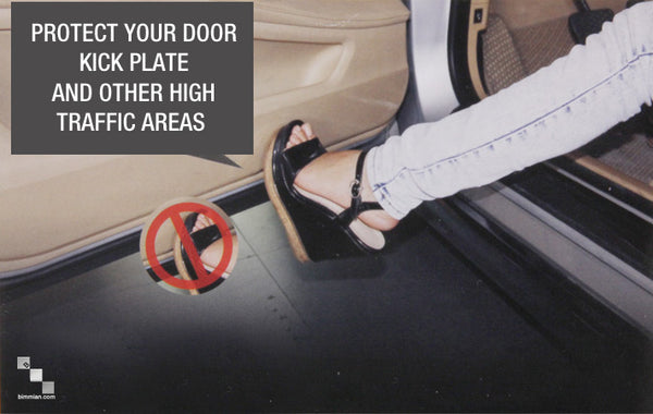 Car Wide Door Edge Paint Protection Film (3 inch X 204 inch)