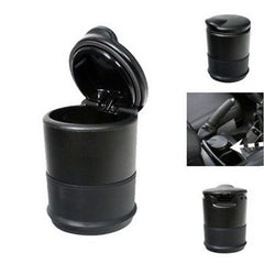 Portable Car Cup holder LED Cigarette Ashtray Holder-Black