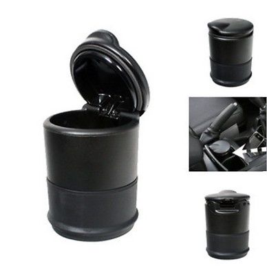 Portable Car Cup holder LED Cigarette Ashtray Holder-Black