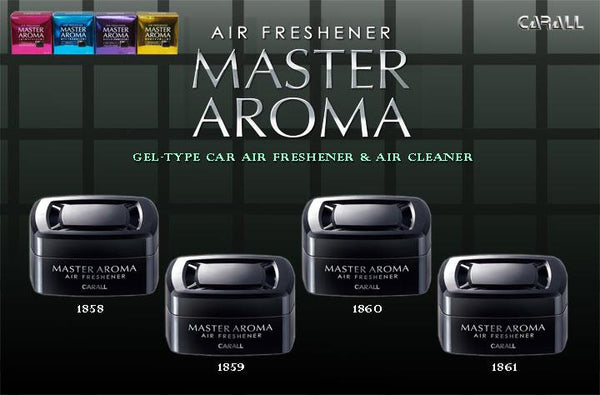 CARALL MASTER AROMA - PLATINUM SHOWER - CAR AIR FRESHENER FRAGRANCE PERFUME