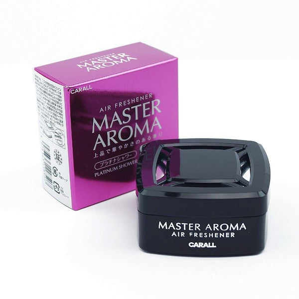 CARALL MASTER AROMA - PLATINUM SHOWER - CAR AIR FRESHENER FRAGRANCE PERFUME