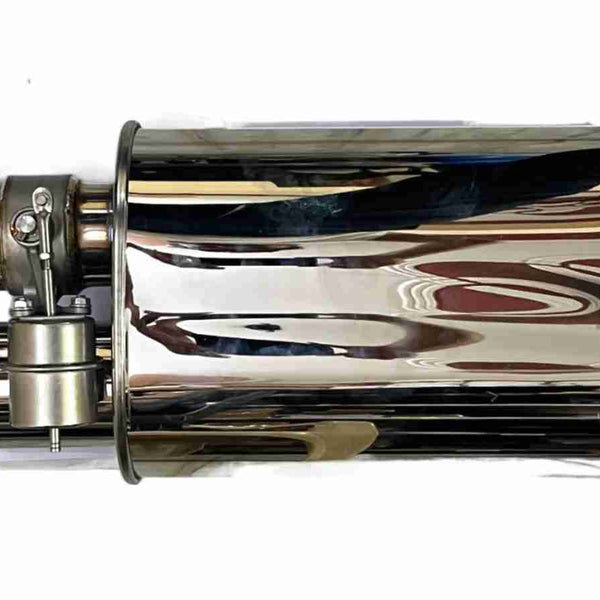 Carbon Double Tip Valvetronic Exhaust Remote With Vacuum Valve For All CAR