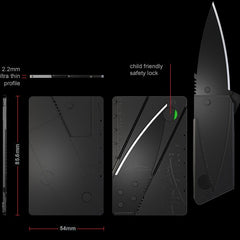 CardSharp Credit Card Sized Folding Knife