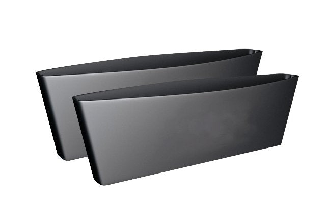 2pcs Catch Caddy Car Seat Catcher Car Organizer Black Color