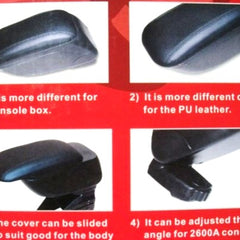 Universal Car Center Console Arm Rest / Hand Rest in Beige Color