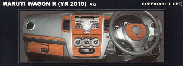 Wagon R 2010 LXI Wooden Dash Kit Trim Dashboard