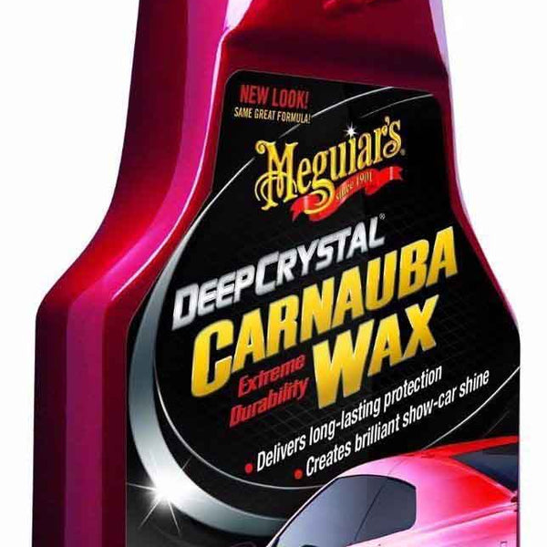 NEW!! Meguiar's Deep Crystal System Carnauba Wax 473mL Show Car Shine A2216